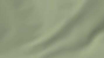 mjuk salvia grön tyg vinka slät textur visuell bakgrund mild pastell trasa rörelse abstrakt minimal design lugna estetisk yta mönster naturlig Färg avslappning textil- bakgrund elegant video