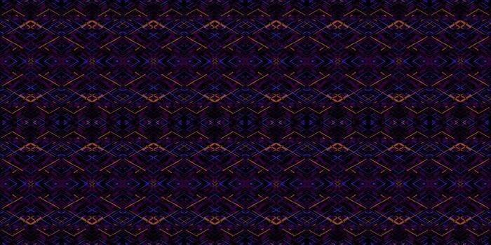 Intricate Zig zag Line Art Wallpaper . pattern zig zag. Purple and Orange Tribal Chevron Pattern. Neon Geometric Symmetrical Dark Background. Abstract Repeating Digital Light Grid Pattern vector
