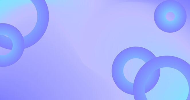 Aqua Abstract background with blue and purple circles Gradient design for Copy Space and Design Element vector
