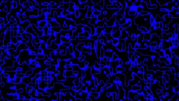 animado néon azul neural rede tecnologia abstrato fundo. futurista linha padronizar. video