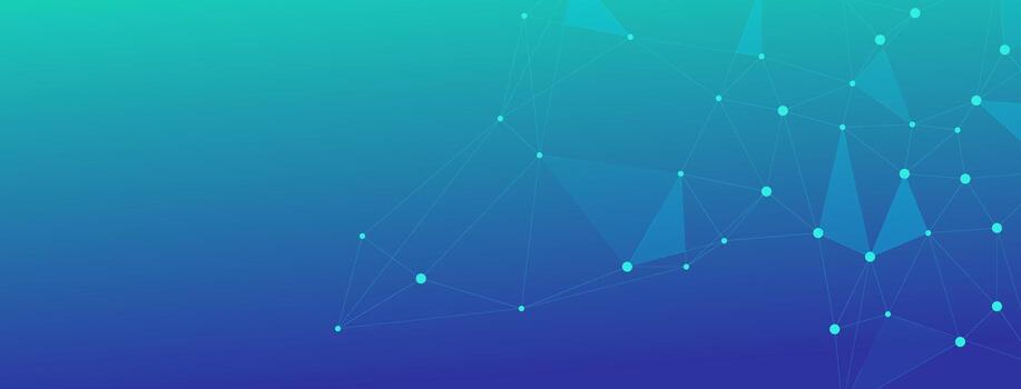 Abstract Technology Network Background Modern Geometric Design vector