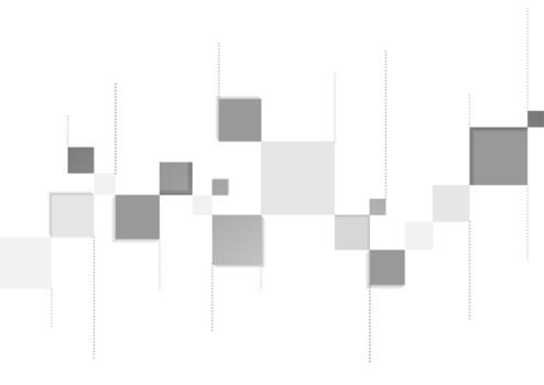 Abstract geometric tech minimal background with grey squares and dotted lines vector