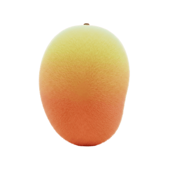 resumen Fruta representación mostrando textura degradado y color variación png