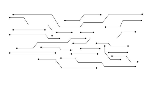 resumen tecnología en blanco antecedentes. alta tecnología circuito tablero . vector