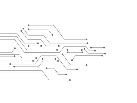 Abstract digital background with technology circuit board texture. vector