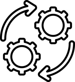 Software Development Process vector