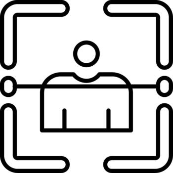 Facial Recognition Software vector