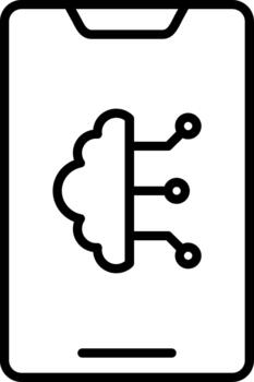 Artificial Intelligence AI vector