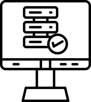 servicios de alojamiento web vector