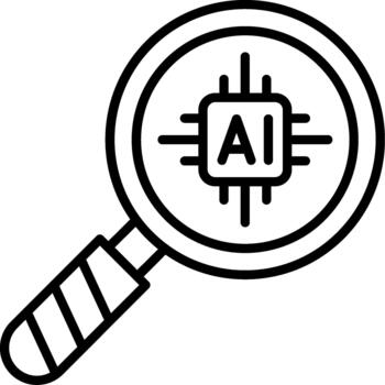 Ai Based Application vector