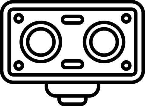 Ultrasonic Range Sensor vector