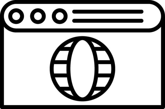 Web Access Browser vector