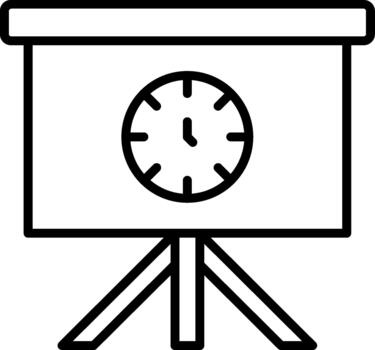 Projector Screen Display vector