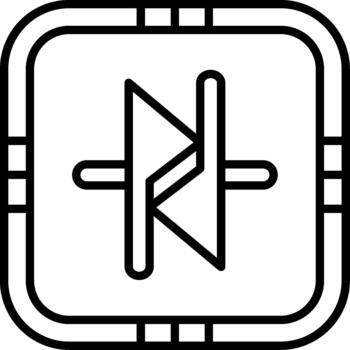 eléctrico diaco componente vector