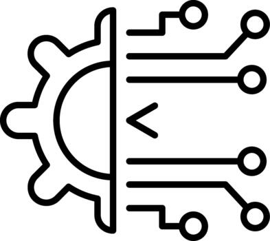 Artificial Intelligence System vector