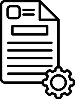 Employee Documentation File vector