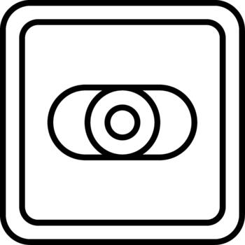 Toggle Control Button vector