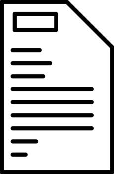 Digital Application Form vector