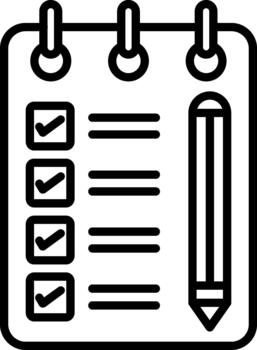 Task Completion Checklist vector