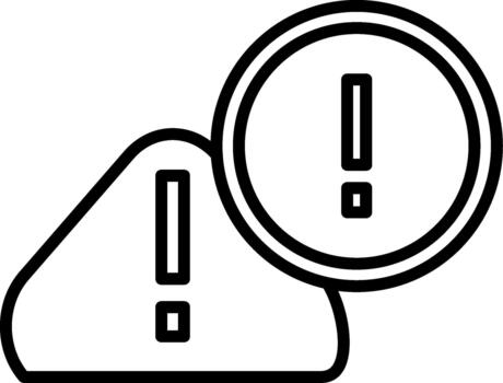 System Error Message vector