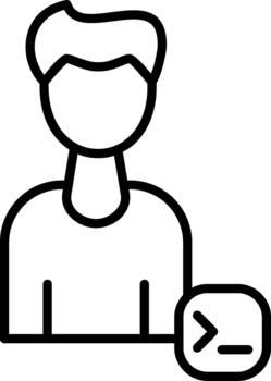 computadora mando llave vector