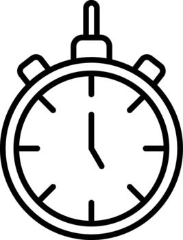 Digital Stopwatch Timer vector