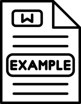 Example Work Sample vector