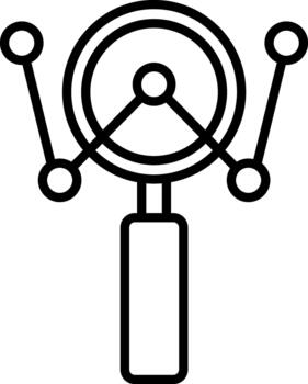 datos analítica plataforma vector