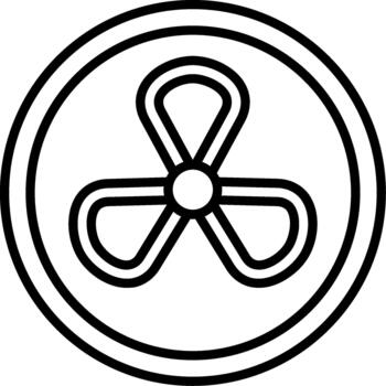 Aeration Vent Process vector