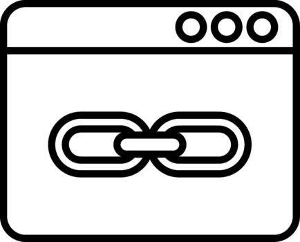 Interactive Hyperlink Reference vector