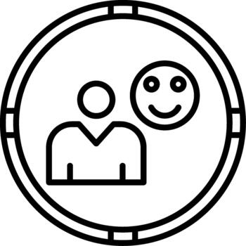 Happy Client Experience vector