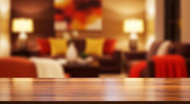 Warm, inviting living room setting with plush seating and ambient lighting perfect for relaxation or elegant entertaining photo