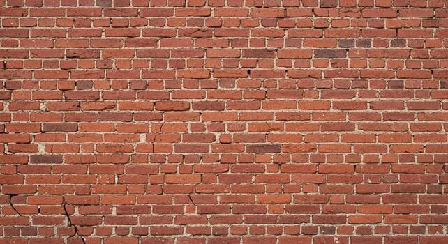 Stunning vibrant red brick wall texture for backgrounds and design elements adds rustic charm and timeless appeal to any project photo