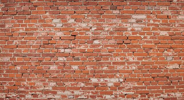 Rustic charm with this weathered brick wall texture perfect for backgrounds and design projects needing an authentic aged aesthetic photo