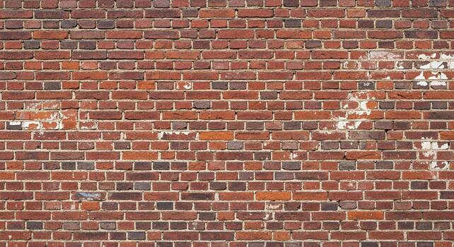 rústico encanto irradia desde esta Envejecido ladrillo muro, Perfecto para agregando profundidad y textura a tu proyecto con sus rico, terroso tonos foto