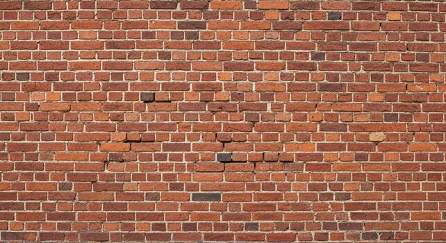 Discover the rustic charm and timeless appeal of this authentic weathered brick wall texture, perfect for adding character to any design project. photo