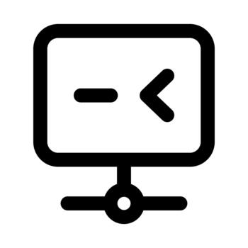 backend programación profesional línea icono colocar. moderno ilustraciones de codificación lógica, base de datos sistemas, servidor gestión, y desarrollador flujos de trabajo. vector