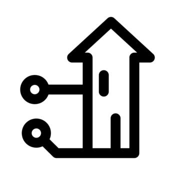 File Upload Modern Line Icon Collection. Professional designs illustrating data transfer, cloud storage, and online file management. vector