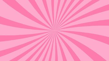 un sin costura bucle animación de un giratorio rayos de sol modelo. giratorio rayos de sol animación video