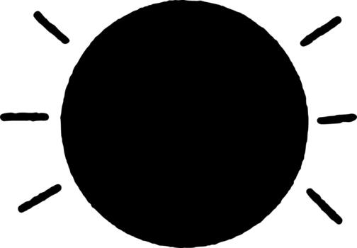 Line Sparkle, Hand Drawn Design Doodle Sparkle Element, Circle with sunburst sparkle ray elements vector