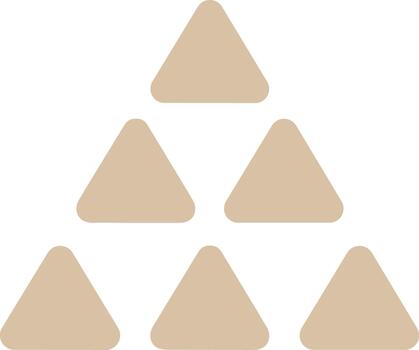 sencillo geométrico triángulo arreglo ilustración antecedentes modelo modelo diseño vector