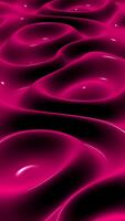 Pink Plasma Waves Spreading Smoothly Over Reflective Metallic Background with Elegant Flow and Exclusive Continuous Seamless Loop Motion video