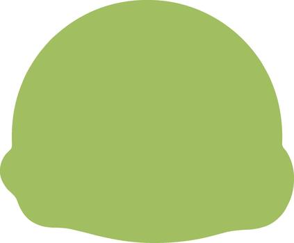 resumen forma gota orgánico redondeado formar en aceituna verde vector