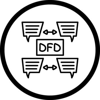 Dfd Data Flow Professional Minimal Feature vector
