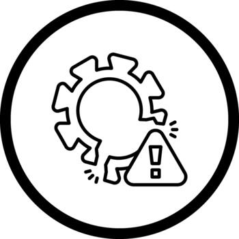 Disruption Bold Clean Web Interface vector