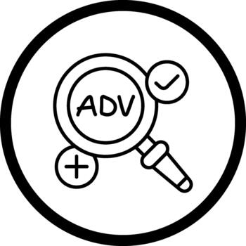 Advanced Search Elegant Clean User Interface vector