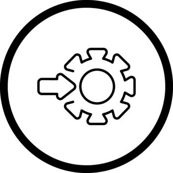 Integration Unique Modern Interface Graphic vector