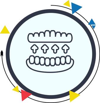 Retainer Dynamic Sharp Interface Design Feature vector