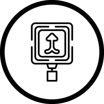 Merge Bold Clean Web Interface vector