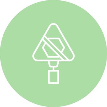 No Passing Zone Professional Strong User Interface Layout vector